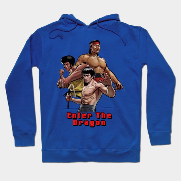 Enter The Dragon Hoodie by ohshirtdotnet